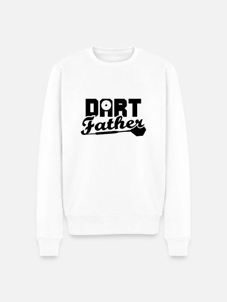 DART Father - Men's Premium Organic Jumper - white