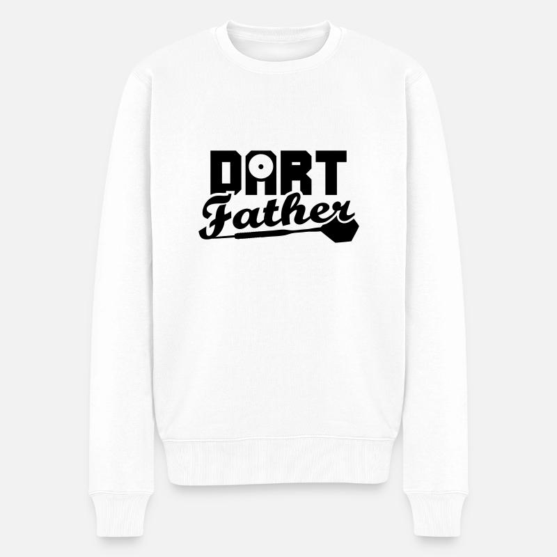 DART Père - Pull Premium bio Homme - blanc