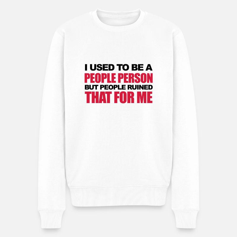 Funny - Pull Premium bio Homme - blanc