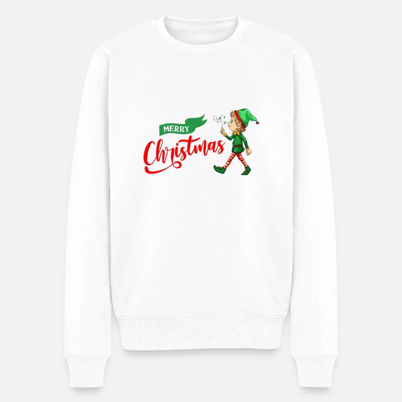Onze - Pull Premium bio Homme - blanc