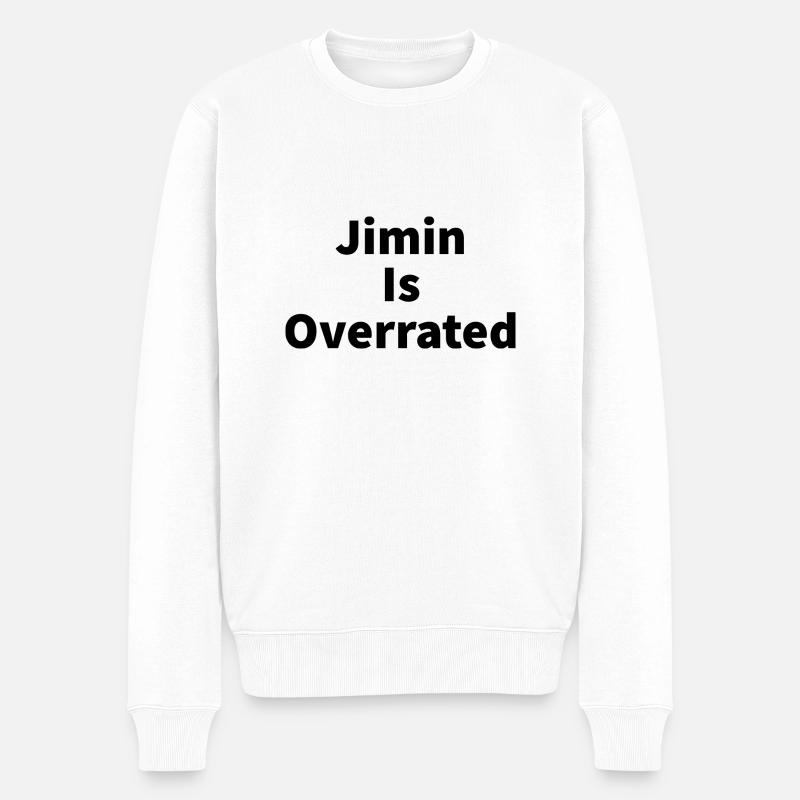 Koreanisch - Männer Premium Bio Pullover - Weiß