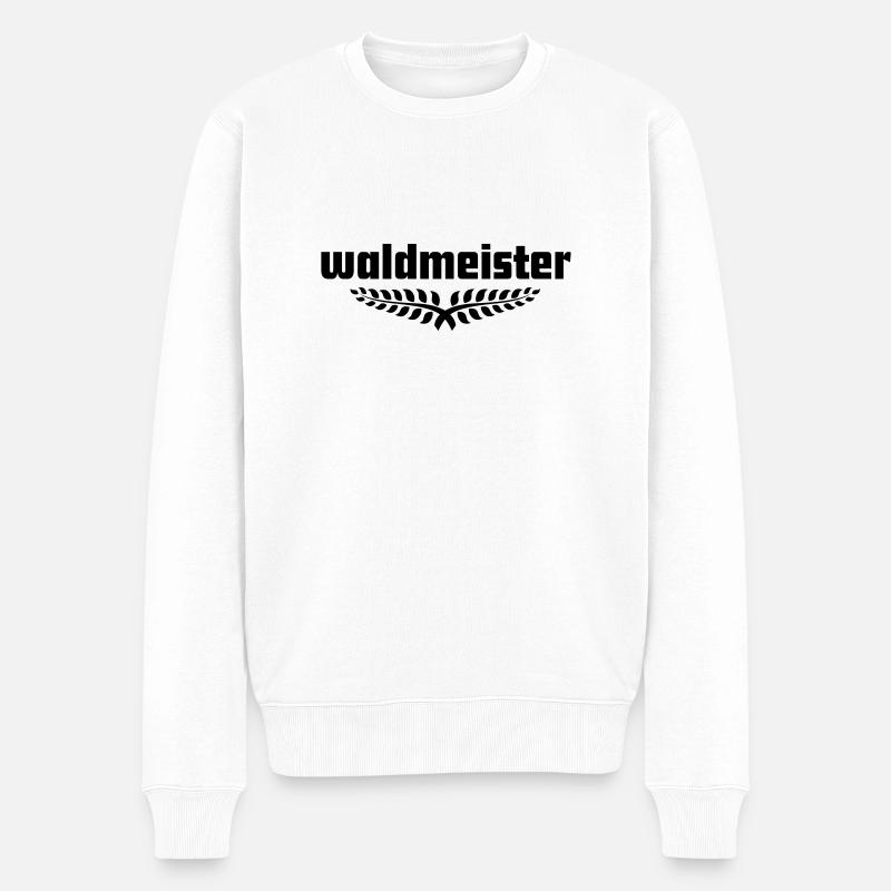 Waldmeister | weltmeister - Pull Premium bio Homme - blanc