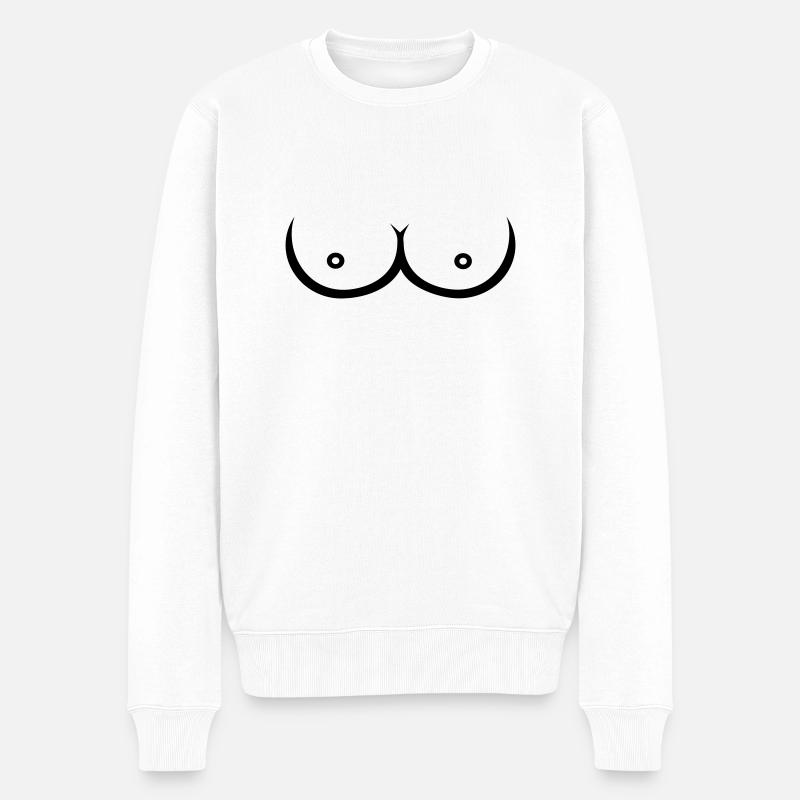 Buste - Pull Premium bio Homme - blanc