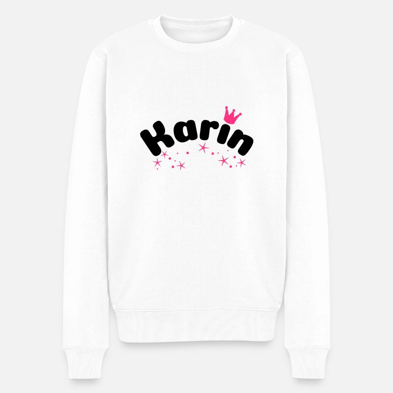 Karin - Pull Premium bio Homme - blanc