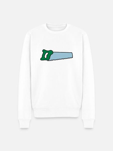 sege - Men's Premium Organic Jumper - white