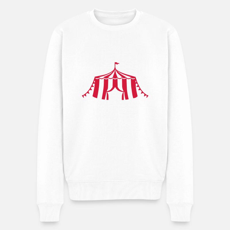 Cirque - Pull Premium bio Homme - blanc