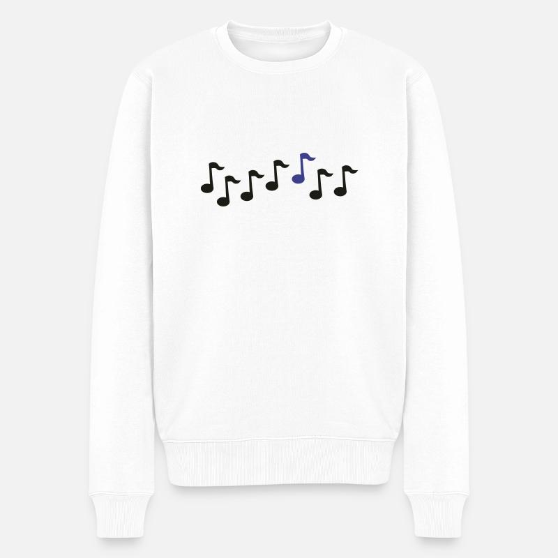 Note - Pull Premium bio Homme - blanc