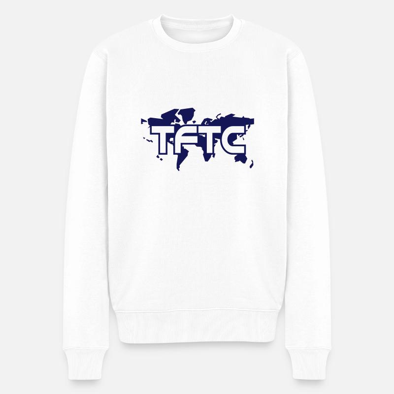 TFTC - 1color - 2011 - Pull Premium bio Homme - blanc
