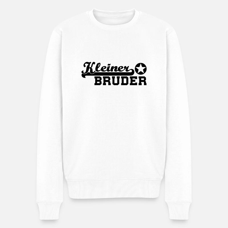petite étoile frère - Pull Premium bio Homme - blanc