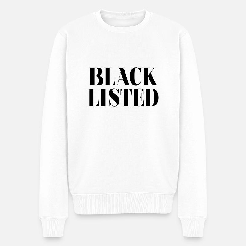 blacklisted - Pull Premium bio Homme - blanc