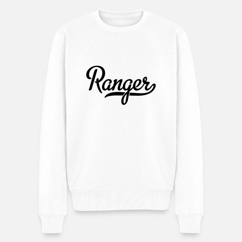 Ranger - Pull Premium bio Homme - blanc
