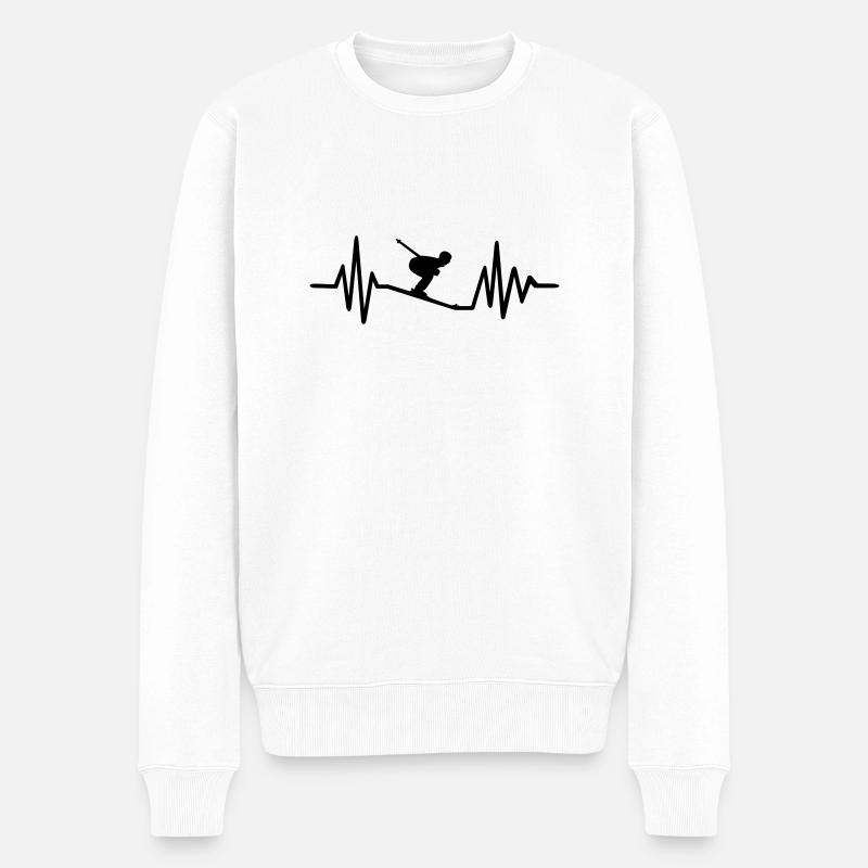 Ski - Pull Premium bio Homme - blanc