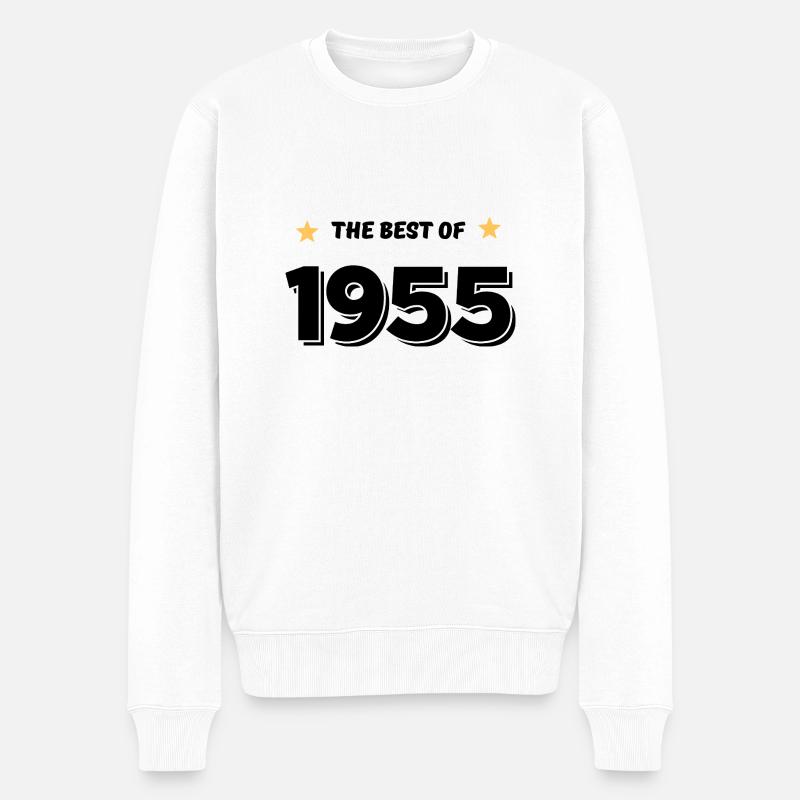 Das Beste von 1955 - Männer Premium Bio Pullover - Weiß