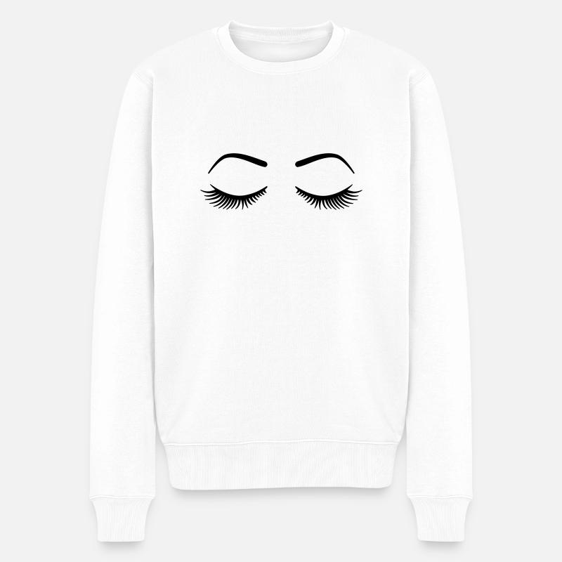 Cils - Pull Premium bio Homme - blanc