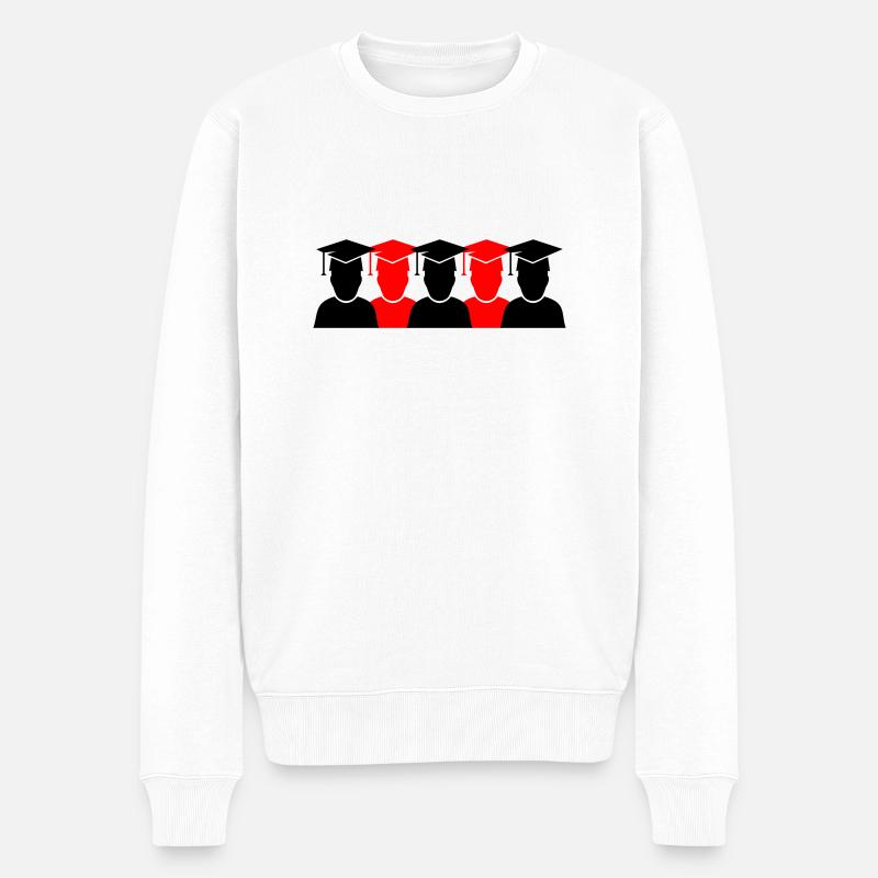 Diplômes d’étudiants 2 - Pull Premium bio Homme - blanc