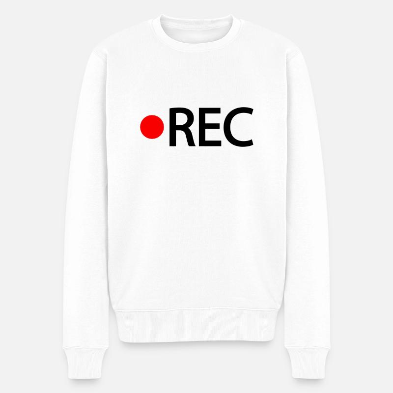 Rec - Pull Premium bio Homme - blanc