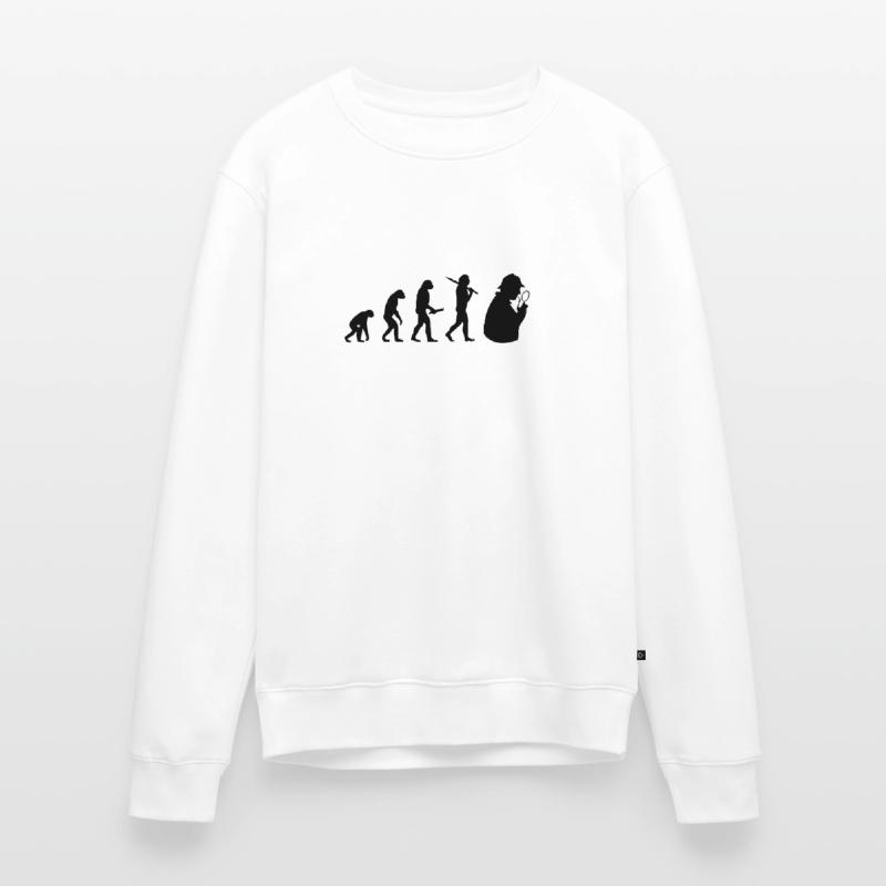Sherlock Holmes évolution développement de progrès Pull Premium bio Homme