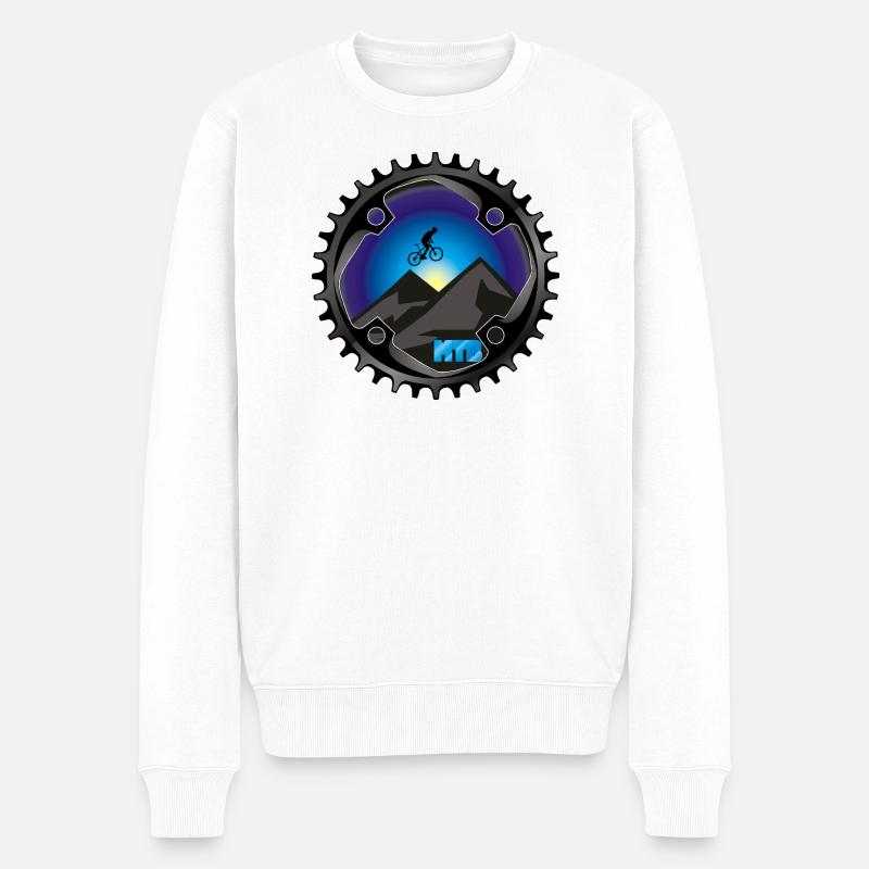 VTT VTT - Pull Premium bio Homme - blanc