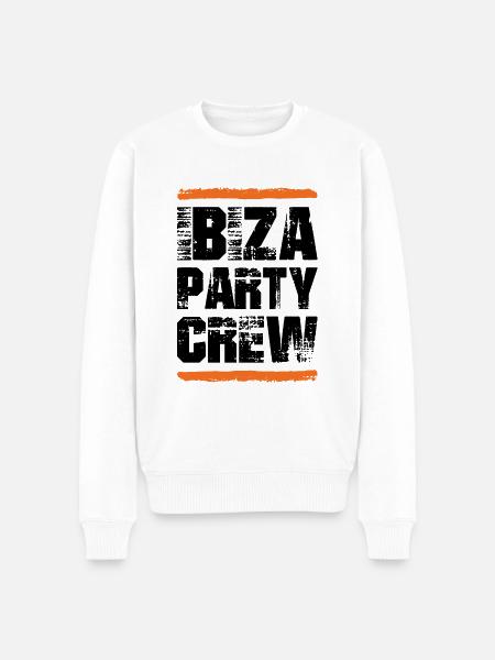 Ibiza Party Crew - Men's Premium Organic Jumper - white