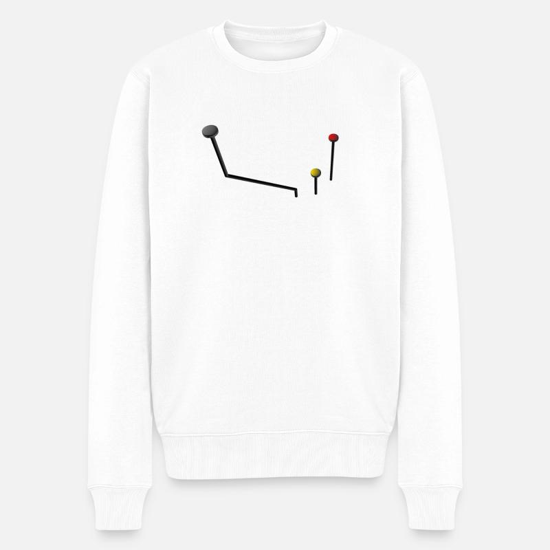 Land 4x4 - Pull Premium bio Homme - blanc