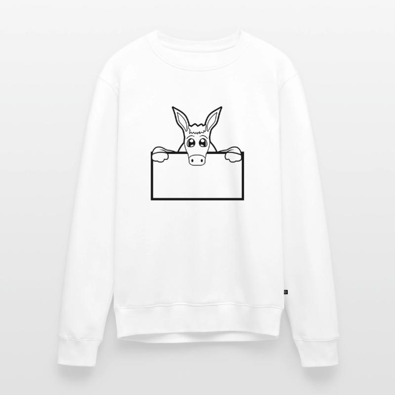 sign wall wall half text field surface write Men's Premium Organic Jumper