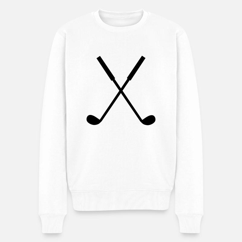 golf - Pull Premium bio Homme - blanc