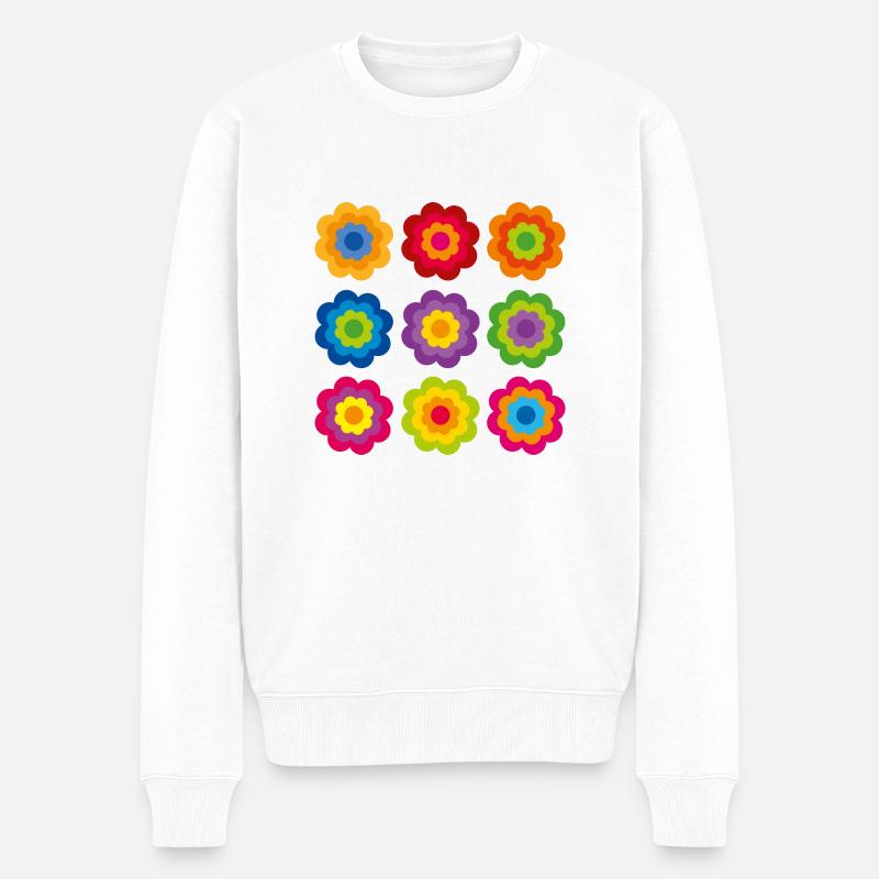 limited edition 04 - Männer Premium Bio Pullover - Weiß