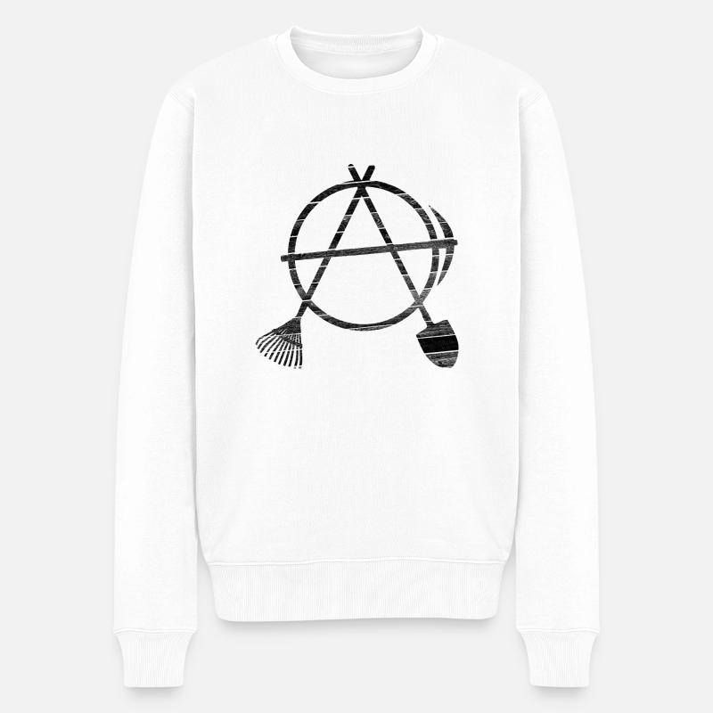 bricolage de jardin - Pull Premium bio Homme - blanc