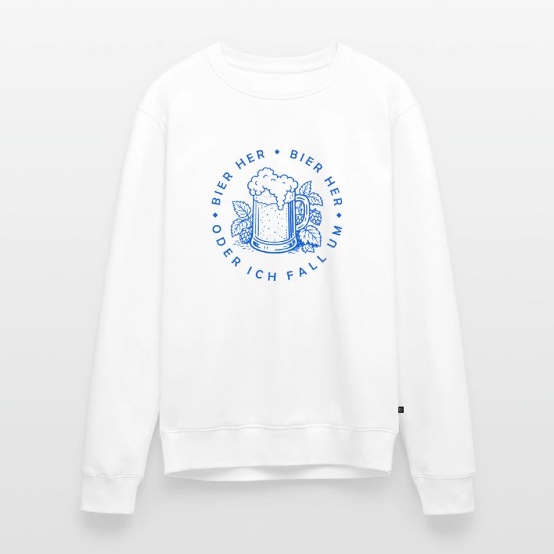 Bees here - Oder ich fall um! Men's Premium Organic Jumper