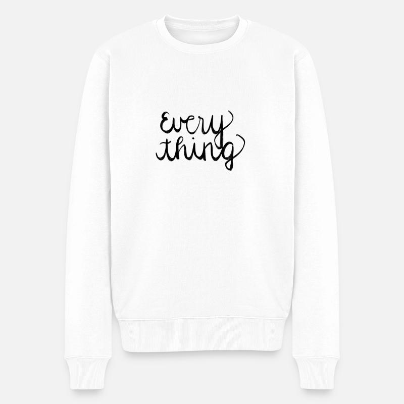 tout - Pull Premium bio Homme - blanc