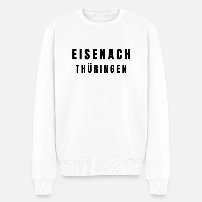 Eisenach, Thuringe - Pull Premium bio Homme - blanc