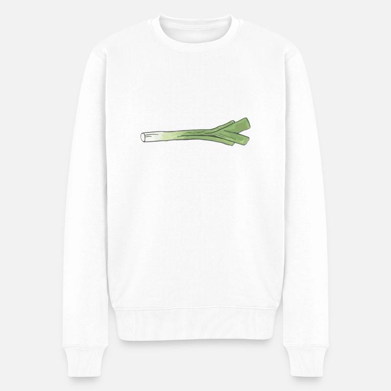 Poirelette - Pull Premium bio Homme - blanc