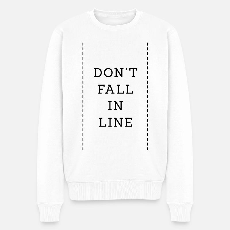Ne faites pas le lien - Pull Premium bio Homme - blanc