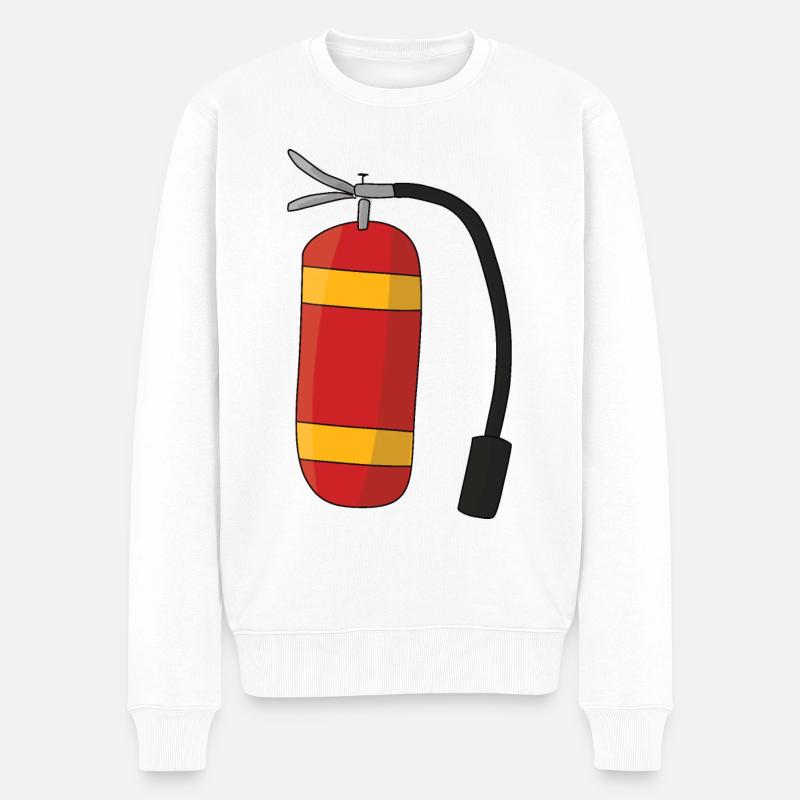 Extincteurs - Pull Premium bio Homme - blanc