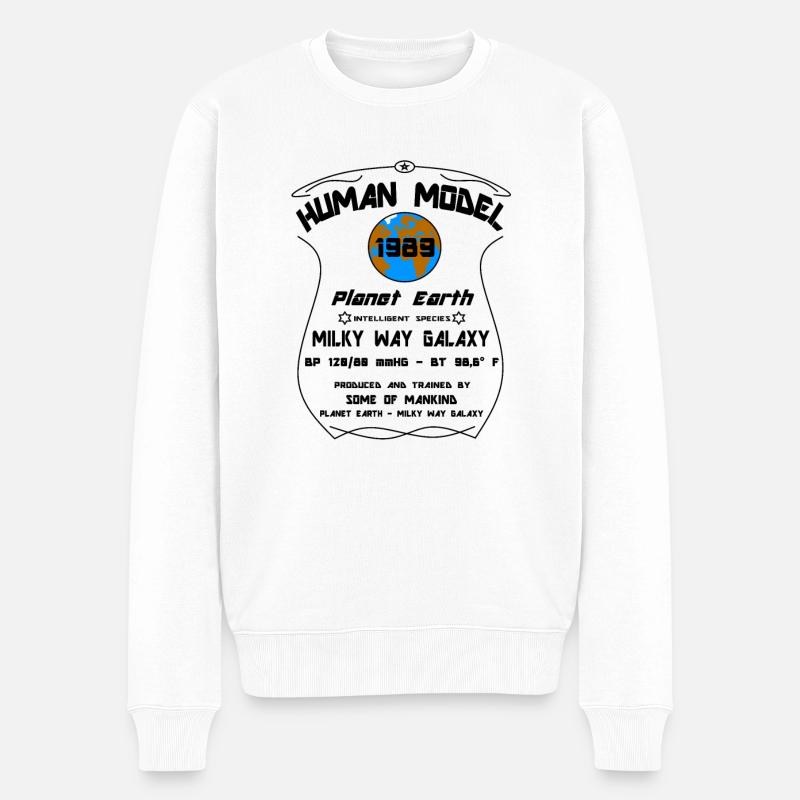 1989 - Pull Premium bio Homme - blanc