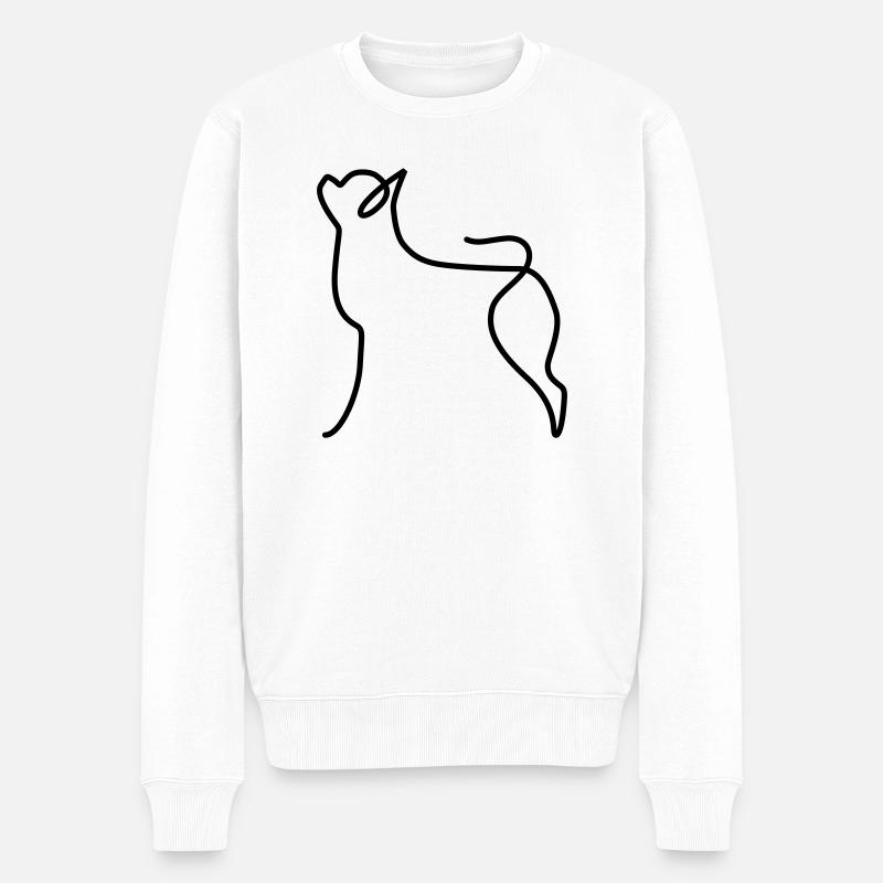Chihuahua - Pull Premium bio Homme - blanc