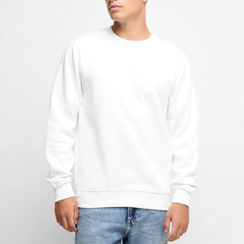 Caffeine molecule structural formula Men's Premium Organic Jumper