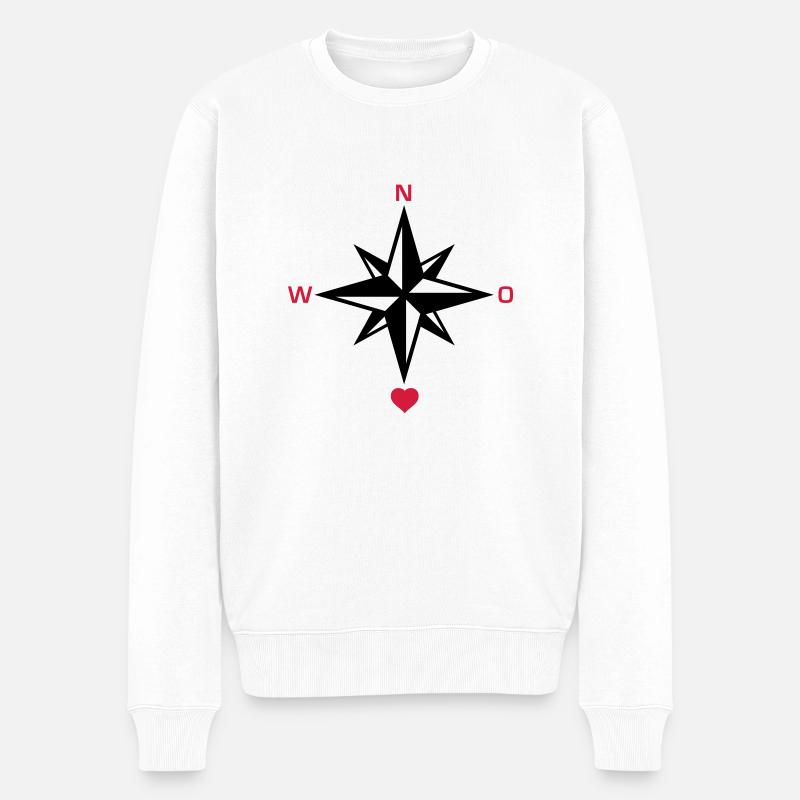 south_heart_072011_a_2c - Pull Premium bio Homme - blanc
