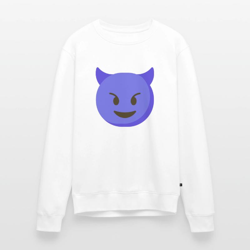 Evo / Devil / Devil Emoji - Impression de t-shirts Pull Premium bio Homme