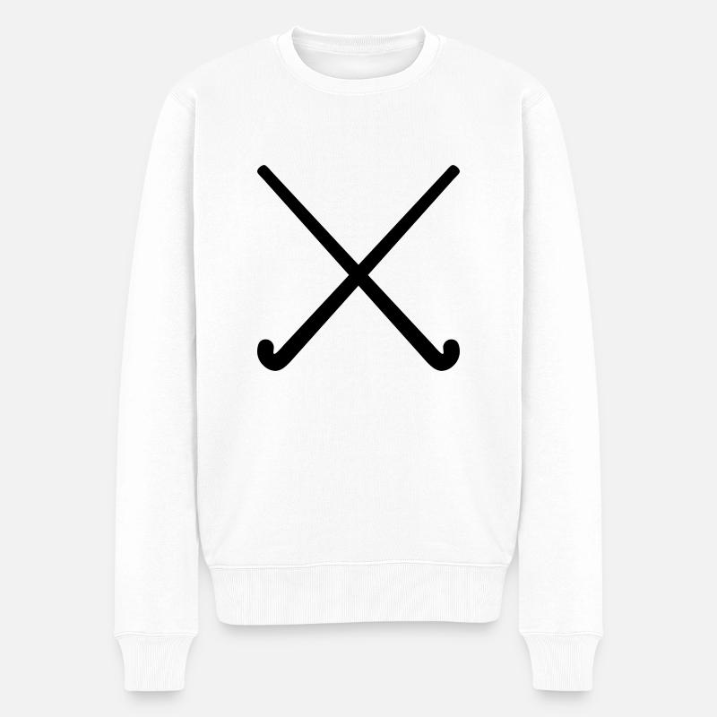 Hockey - Pull Premium bio Homme - blanc