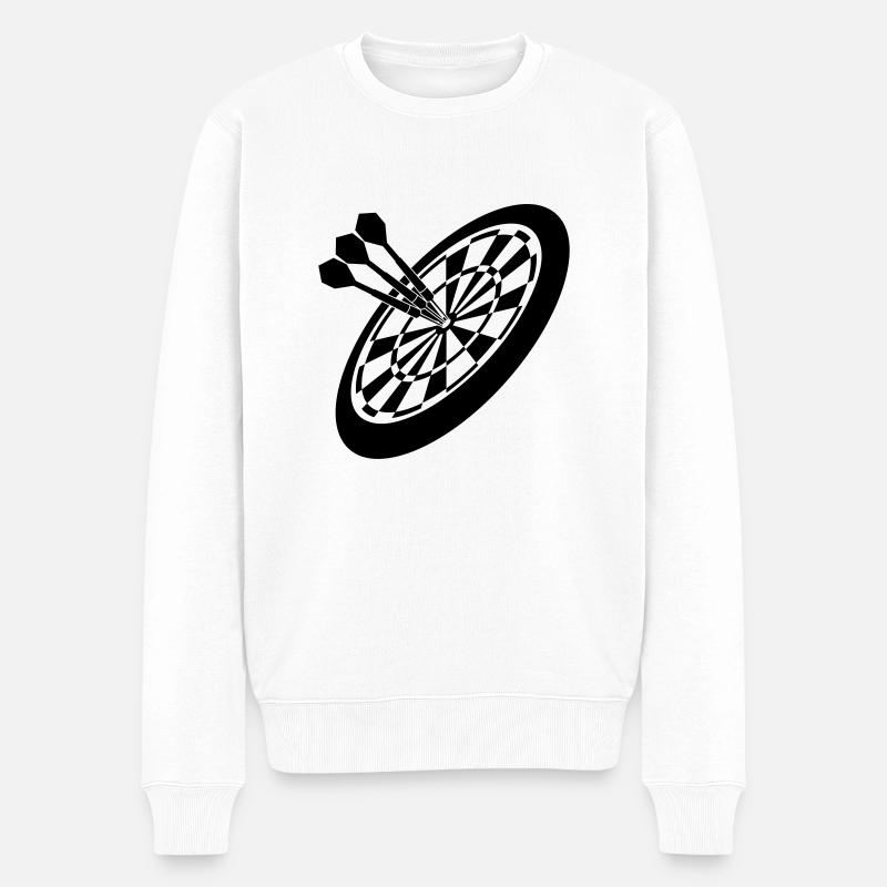 Dart Sport - Pull Premium bio Homme - blanc