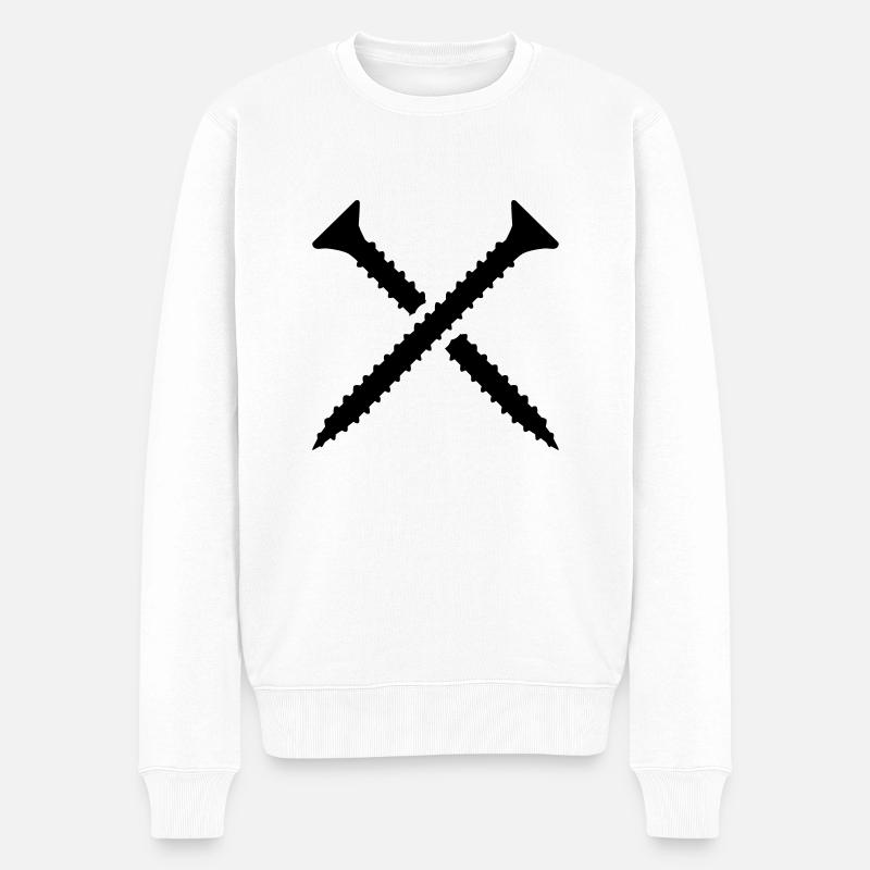 Vis - Pull Premium bio Homme - blanc