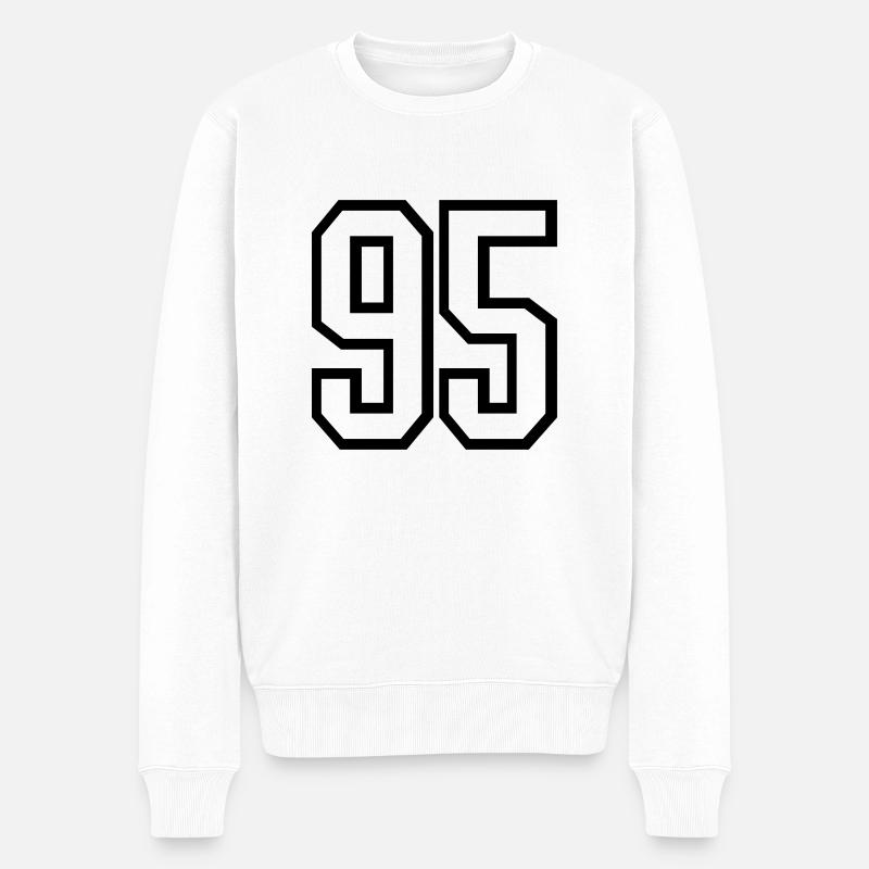 95 - Pull Premium bio Homme - blanc