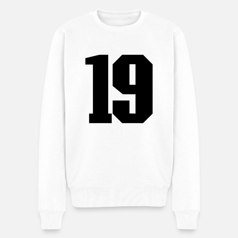 Corum 19 - Pull Premium bio Homme - blanc