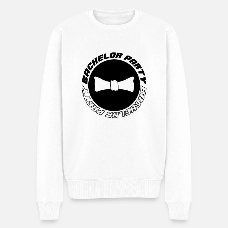Enterrement de vie de gar - Pull Premium bio Homme - blanc