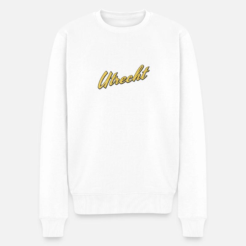 Utrecht - Pull Premium bio Homme - blanc