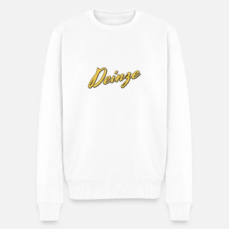 Deinze - Pull Premium bio Homme - blanc