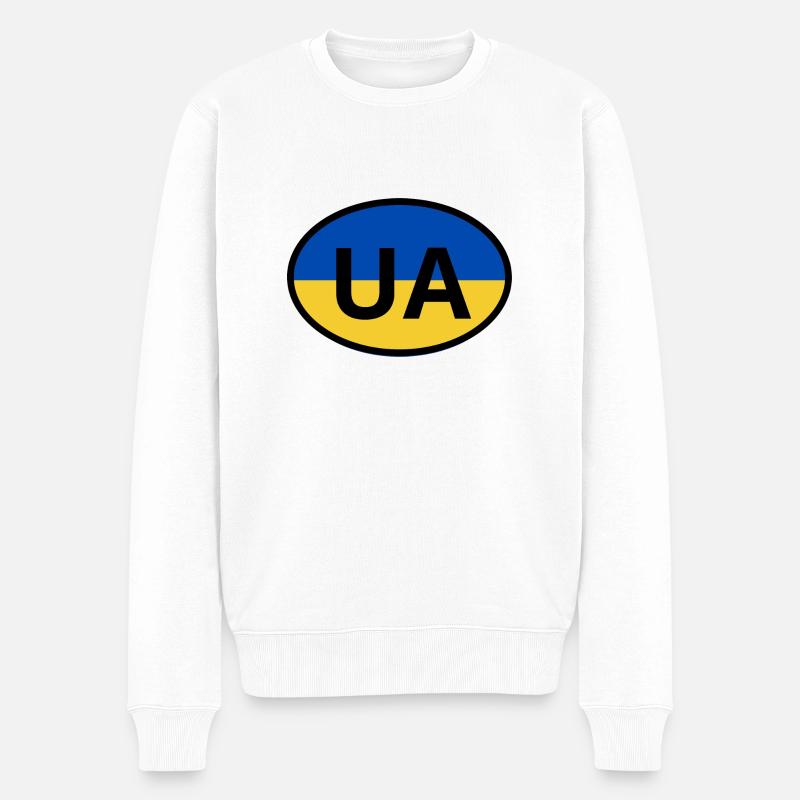 UA - Pull Premium bio Homme - blanc