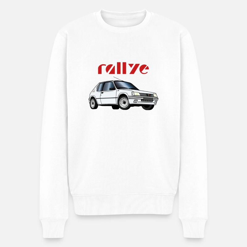 1 3 rallye 90 92 Blanc Meije - Pull Premium bio Homme - blanc