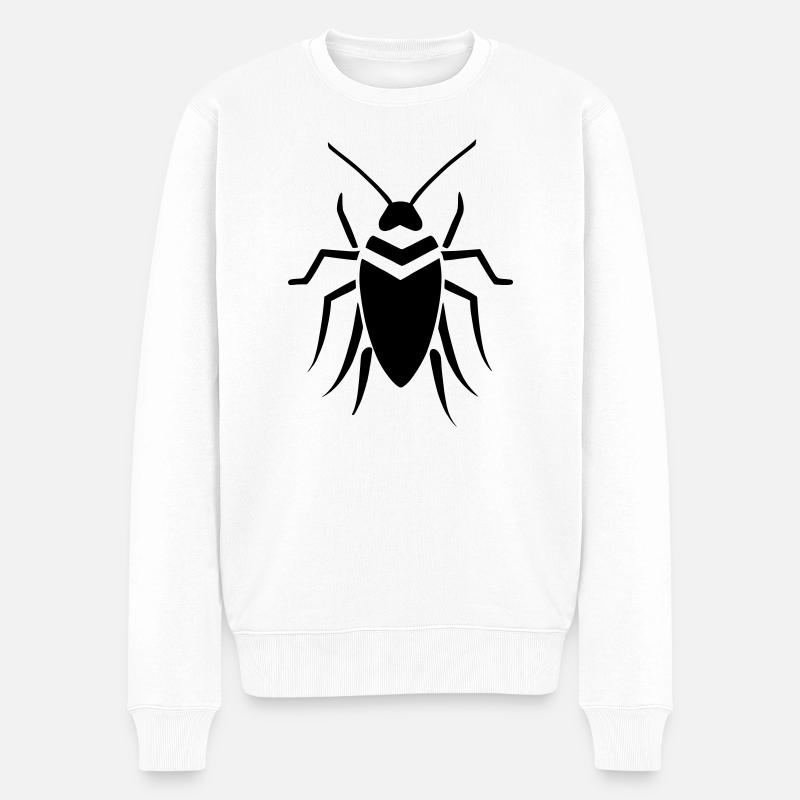 cafard - Pull Premium bio Homme - blanc